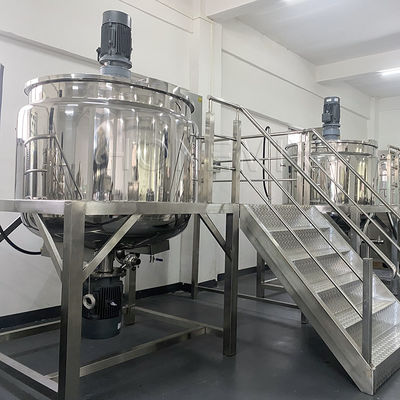 Μηχανή ανάμειξης υγρών απορρυπαντικών 1000L Ηλεκτρική συσκευή ανάμειξης ομογενοποιητή θέρμανσης