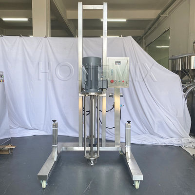 Μηχανή ανάμειξης υγρών με απορρυπαντικό για τζελ Εξατμιστικό με υψηλή κοψίμαση Ομογενοποιητή ανύψωσης