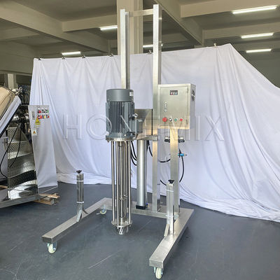 Μηχανή ανάμειξης υγρών με απορρυπαντικό για τζελ Εξατμιστικό με υψηλή κοψίμαση Ομογενοποιητή ανύψωσης