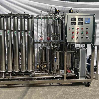 Μηχανή επεξεργασίας νερού 380V RO 500L Σύστημα διήθησης νερού με αντίστροφη όσμωση