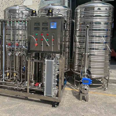 Μηχανή επεξεργασίας νερού 380V RO 500L Σύστημα διήθησης νερού με αντίστροφη όσμωση