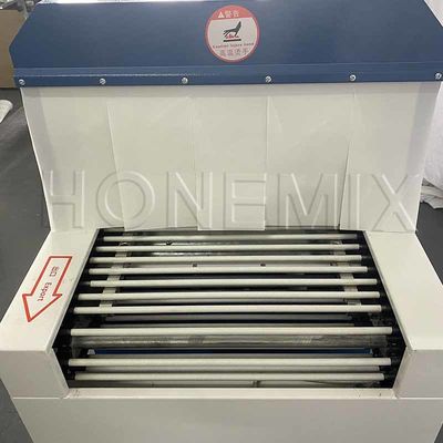 5KW αυτόματη συσκευασία μηχανή θέρμανση υπέρυθρες ακτίνες μηχανή συρρίκνωσης ταινίας