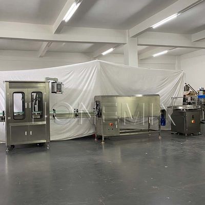 Αυτοματοποιημένο βοηθητικό εξοπλισμό 220V Στηριωτική γραμμή πλύσης μπουκαλιών