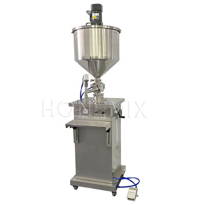 Μηχανή πλήρωσης τροφίμων Jam Hopper Vertical Mixing paddle Pneumatic Control