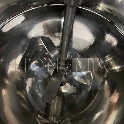 Μηχανή πλήρωσης τροφίμων Jam Hopper Vertical Mixing paddle Pneumatic Control